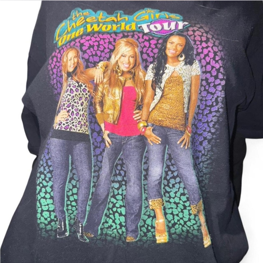 Cheetah Girls One World Tour black tee.